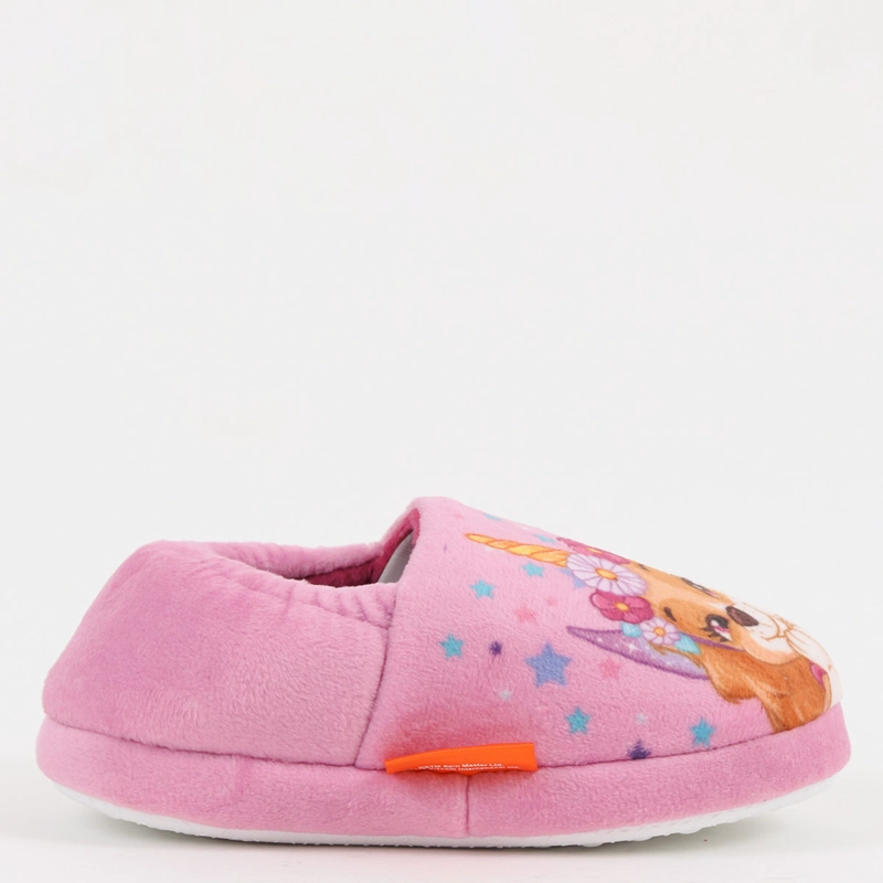 PANTUFLAS NIÑA PAW PATROL ROSADO - 3