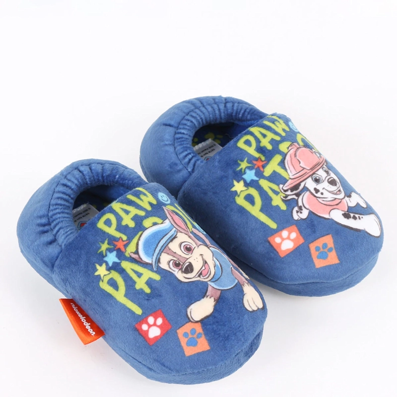 PANTUFLAS NIÑO PAW PATROL AZUL - 1