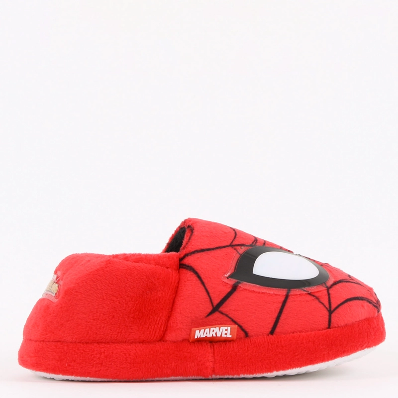 PANTUFLAS NIÑO MARVEL SPIDERMAN ROJO - 3