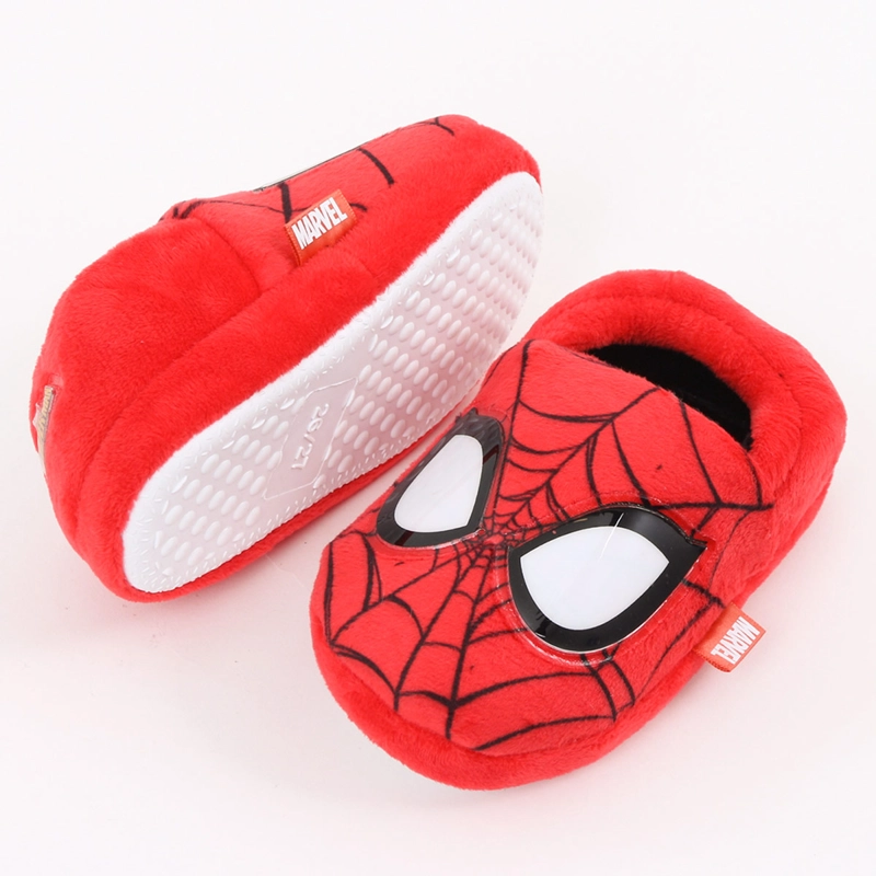 PANTUFLAS NIÑO MARVEL SPIDERMAN ROJO - 2