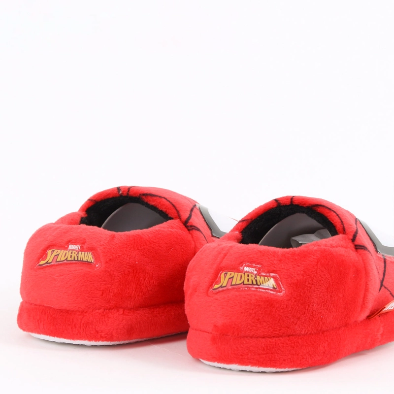 PANTUFLAS NIÑO MARVEL SPIDERMAN ROJO - 4