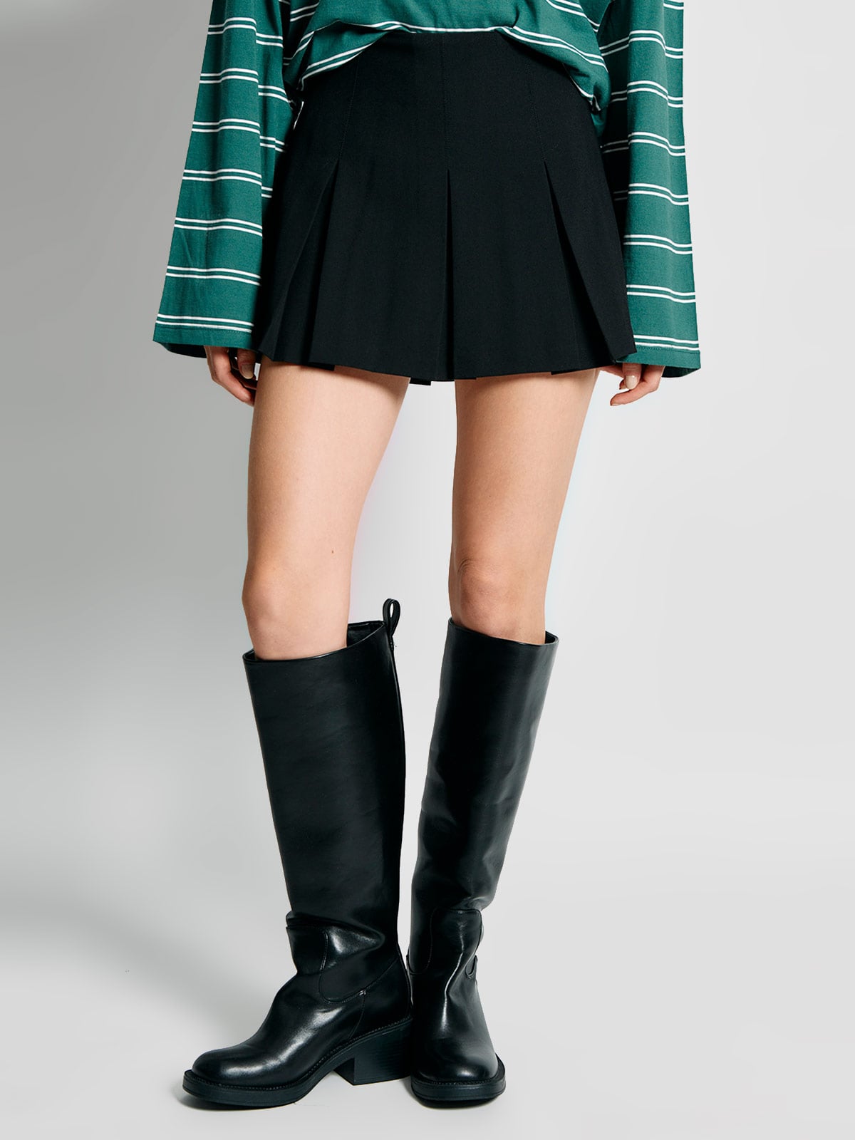 FALDA SHORT MUJER INDEX TABLEADA - 2