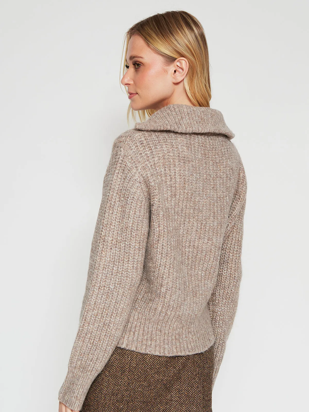 SWEATER MUJER INDEX CUELLO ALTO MANGA LARGA - 2