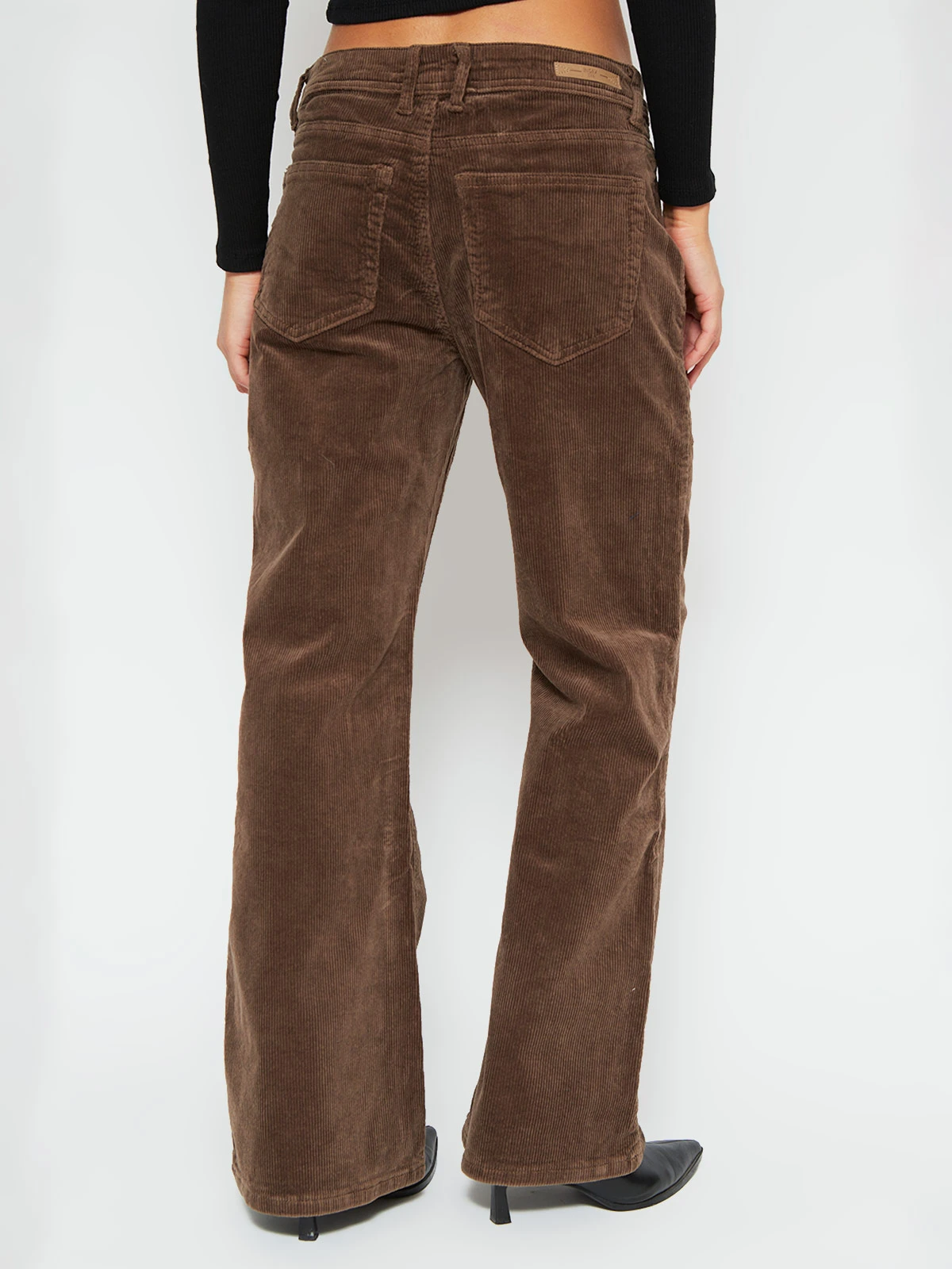 PANTALÓN MUJER INDEX ALGODÓN COTELÉ FLARE RELAX - 3