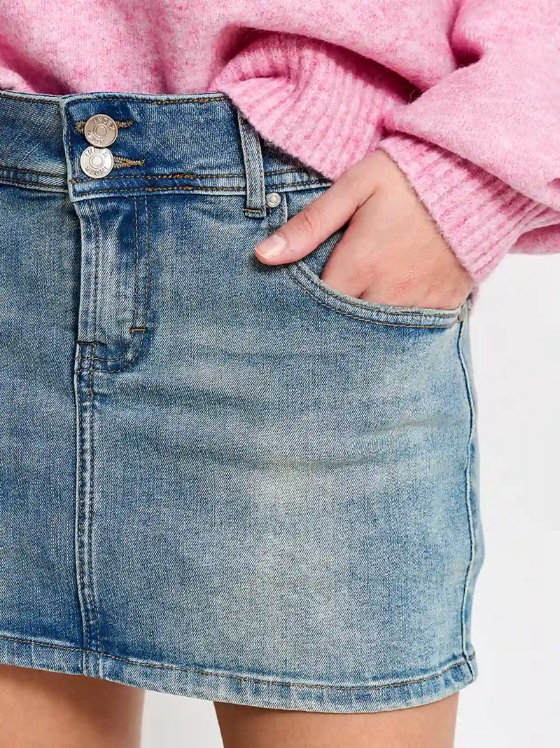 FALDA SHORT MUJER INDEX ALGODÓN TIRO BAJO - 4