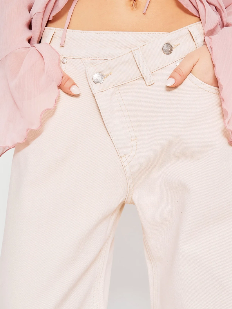 JEANS MUJER INDEX ALGODÓN CRUZADO - 4