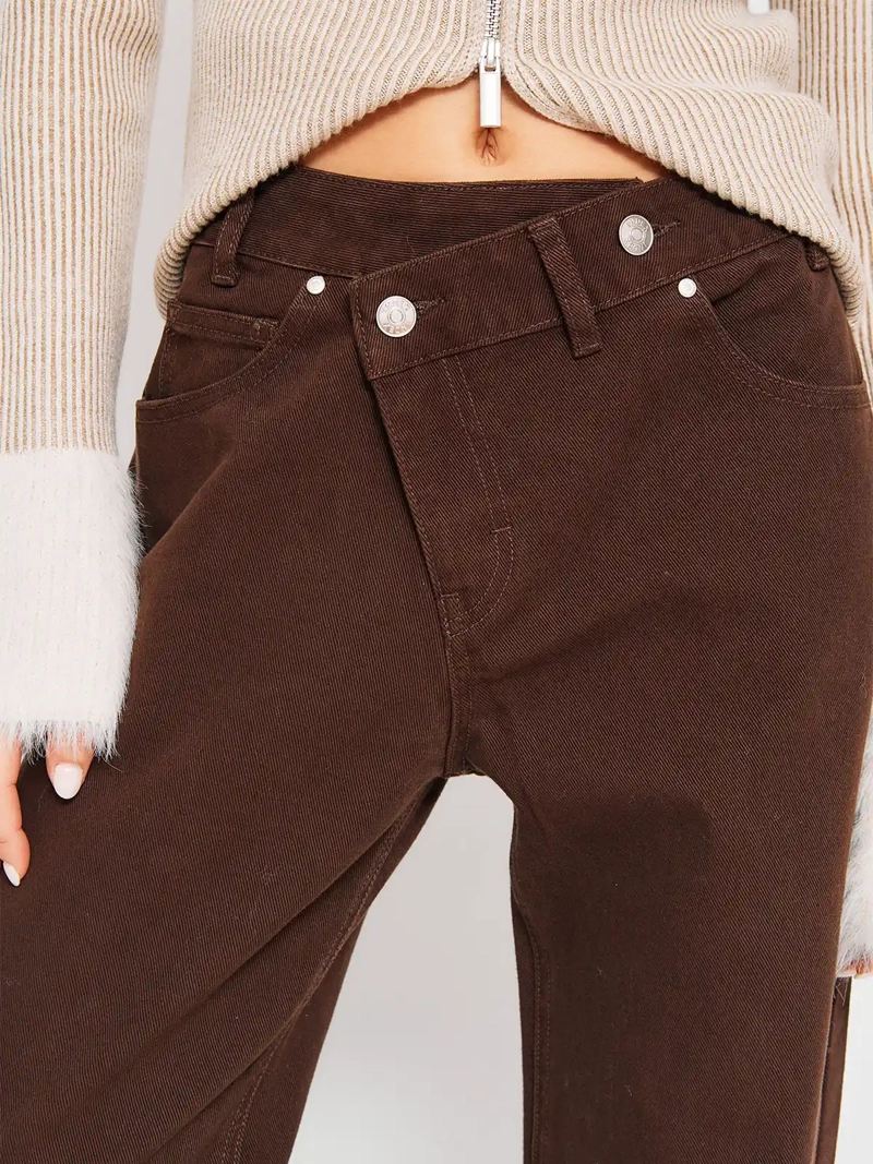 JEANS MUJER INDEX ALGODÓN CRUZADO - 4