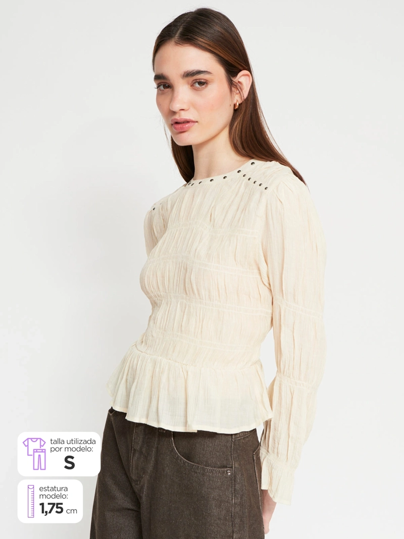 BLUSA MUJER BARBADOS PANAL - 1
