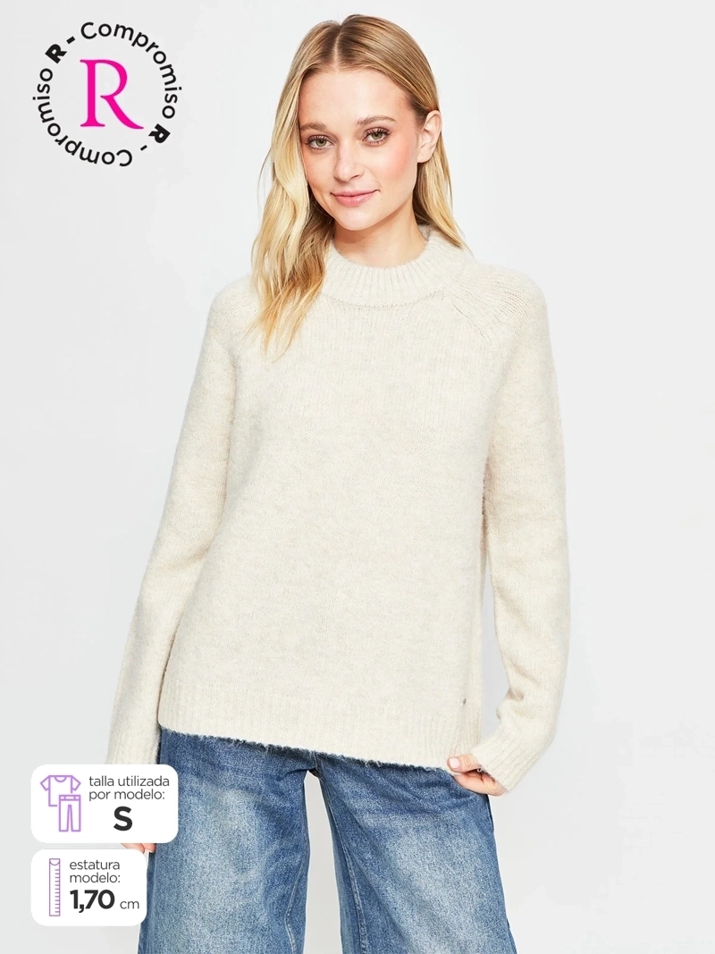 SWEATER MUJER AEROPOSTALE LANA - 1