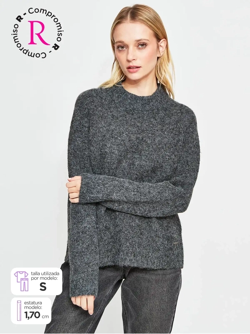 SWEATER MUJER AEROPOSTALE LANA - 1