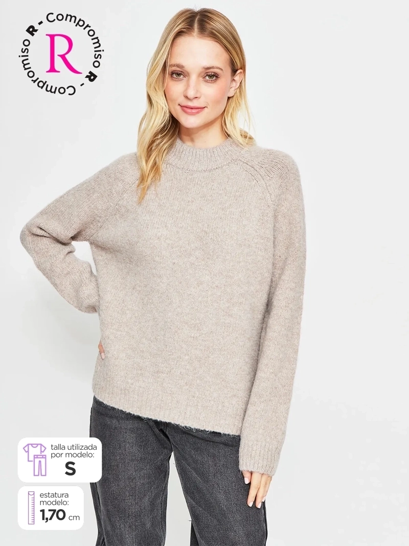 SWEATER MUJER AEROPOSTALE LANA - 1
