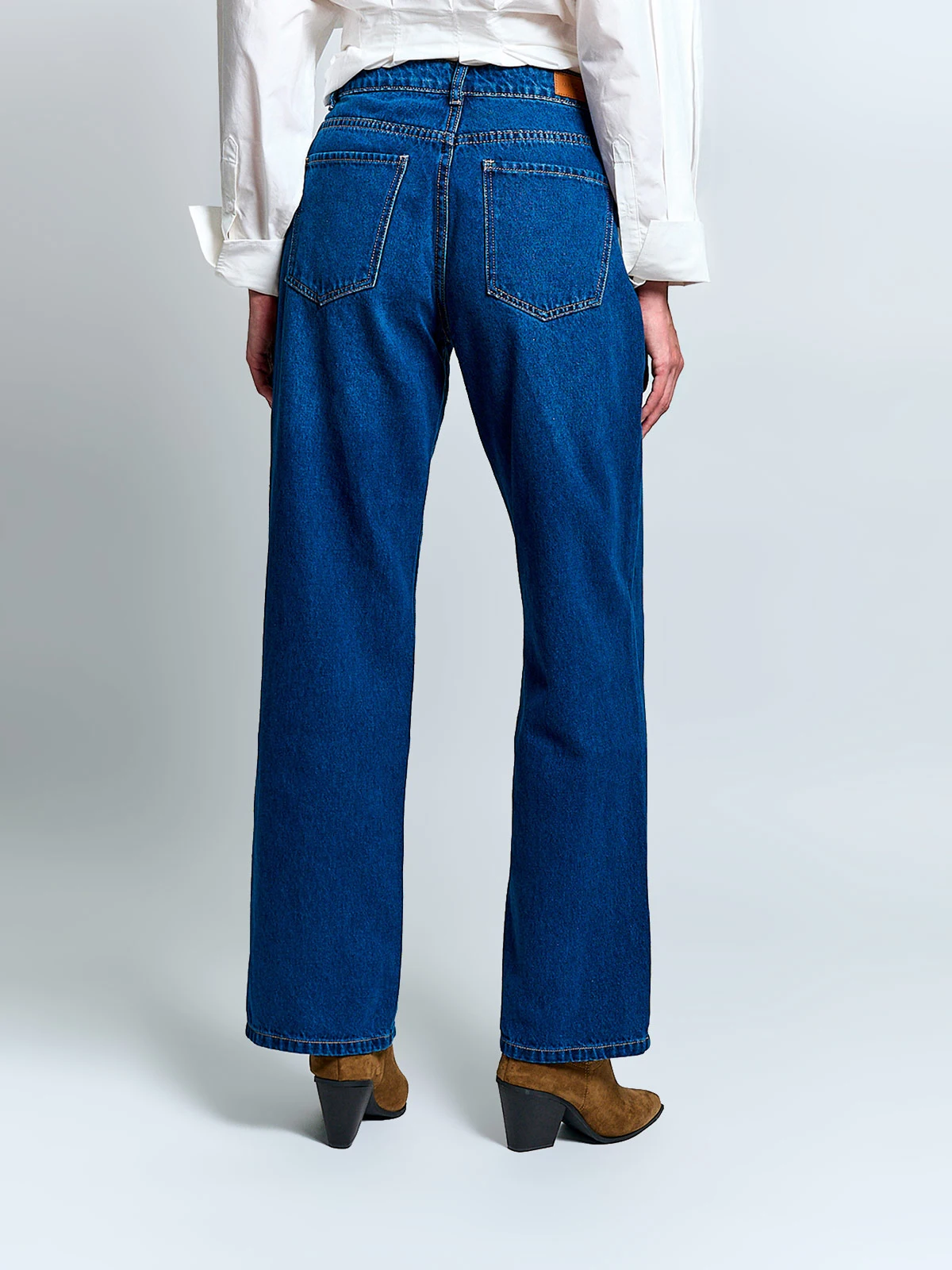 JEANS MUJER MARQUIS ALGODÓN WIDE LEG - 3