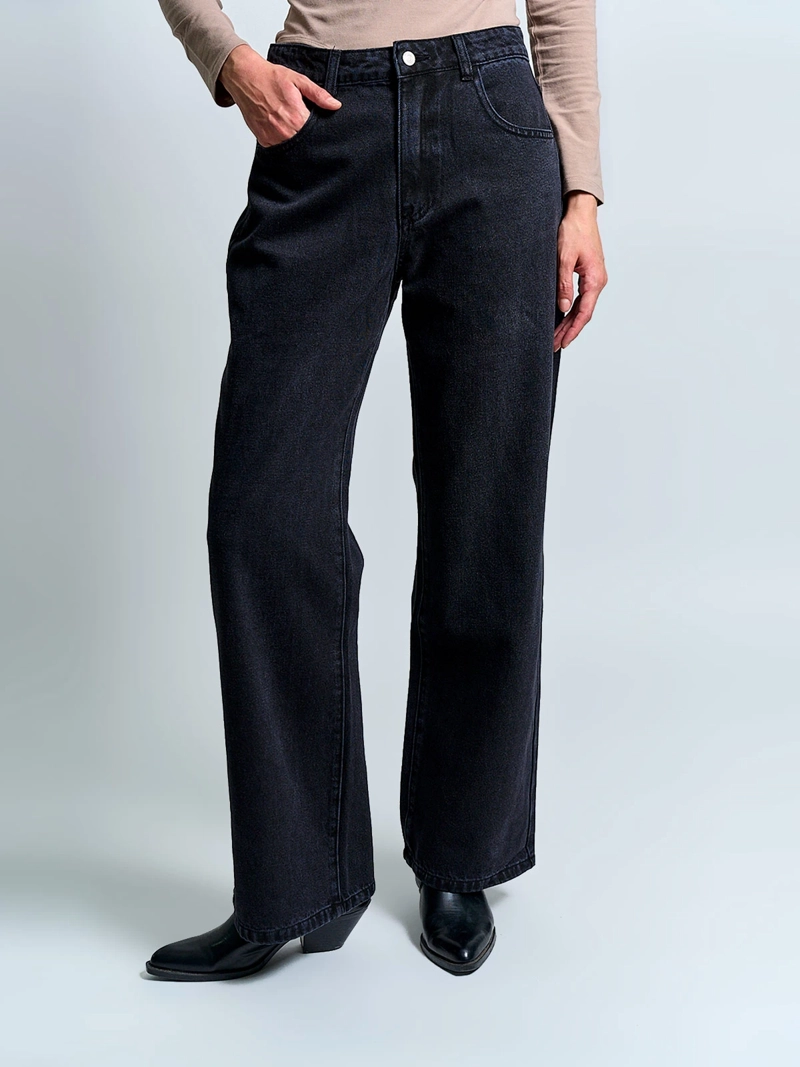 JEANS MUJER MARQUIS ALGODÓN WIDE LEG - 3