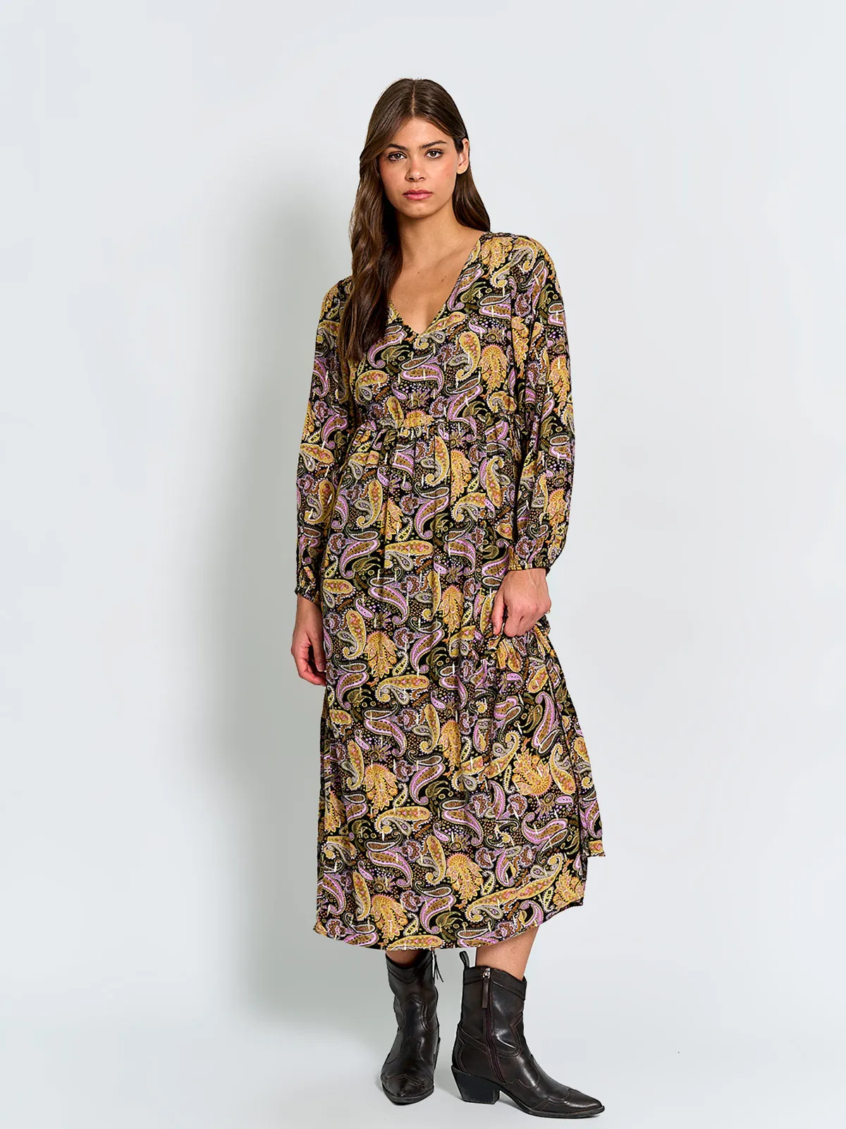 VESTIDO MUJER TATIENNE LARGO ESTAMPADO - 2