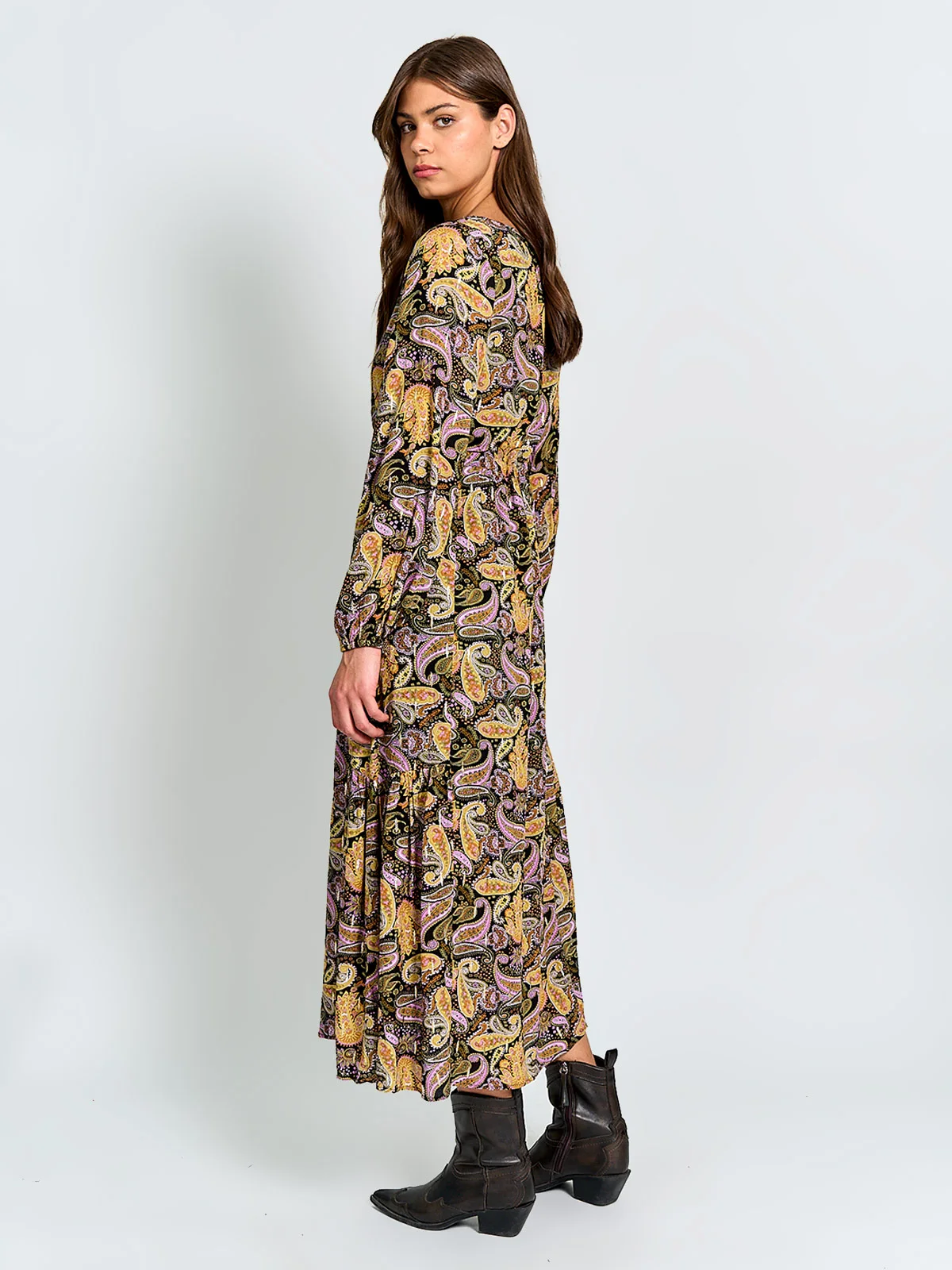 VESTIDO MUJER TATIENNE LARGO ESTAMPADO - 3