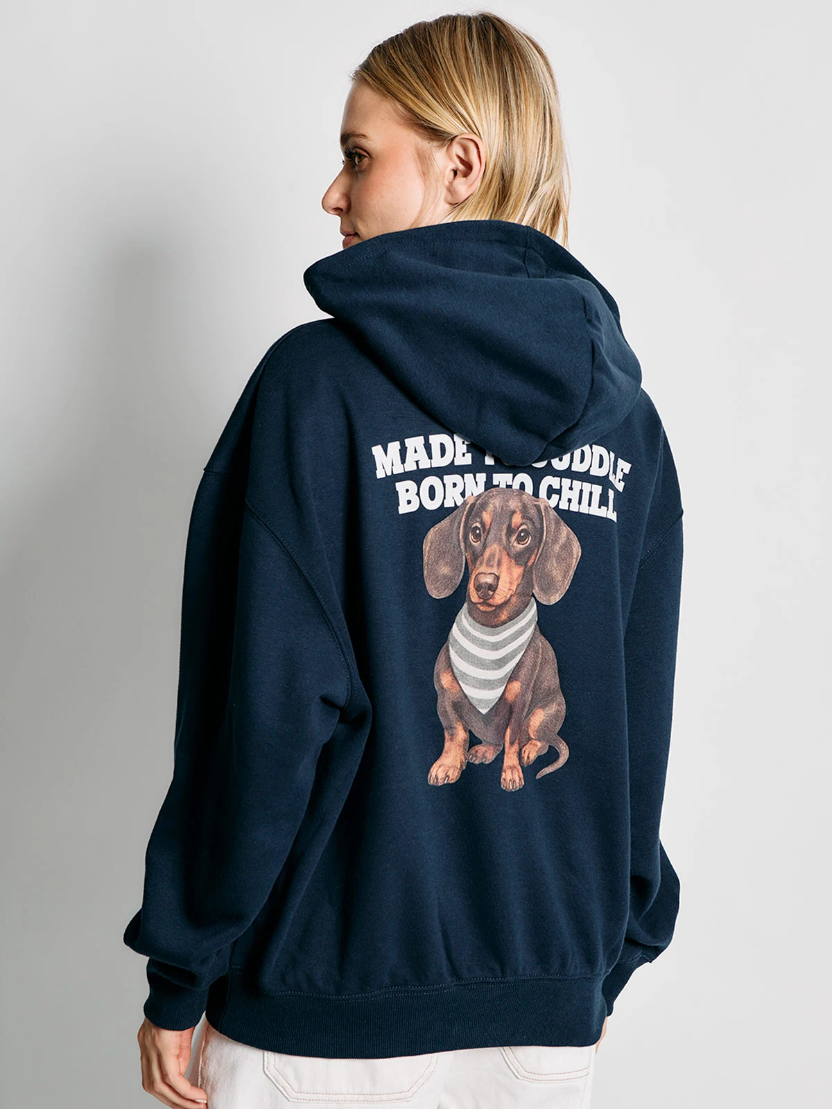 POLERÓN MUJER INDEX ALGODÓN MANGA LARGA OVERSIZE - 2
