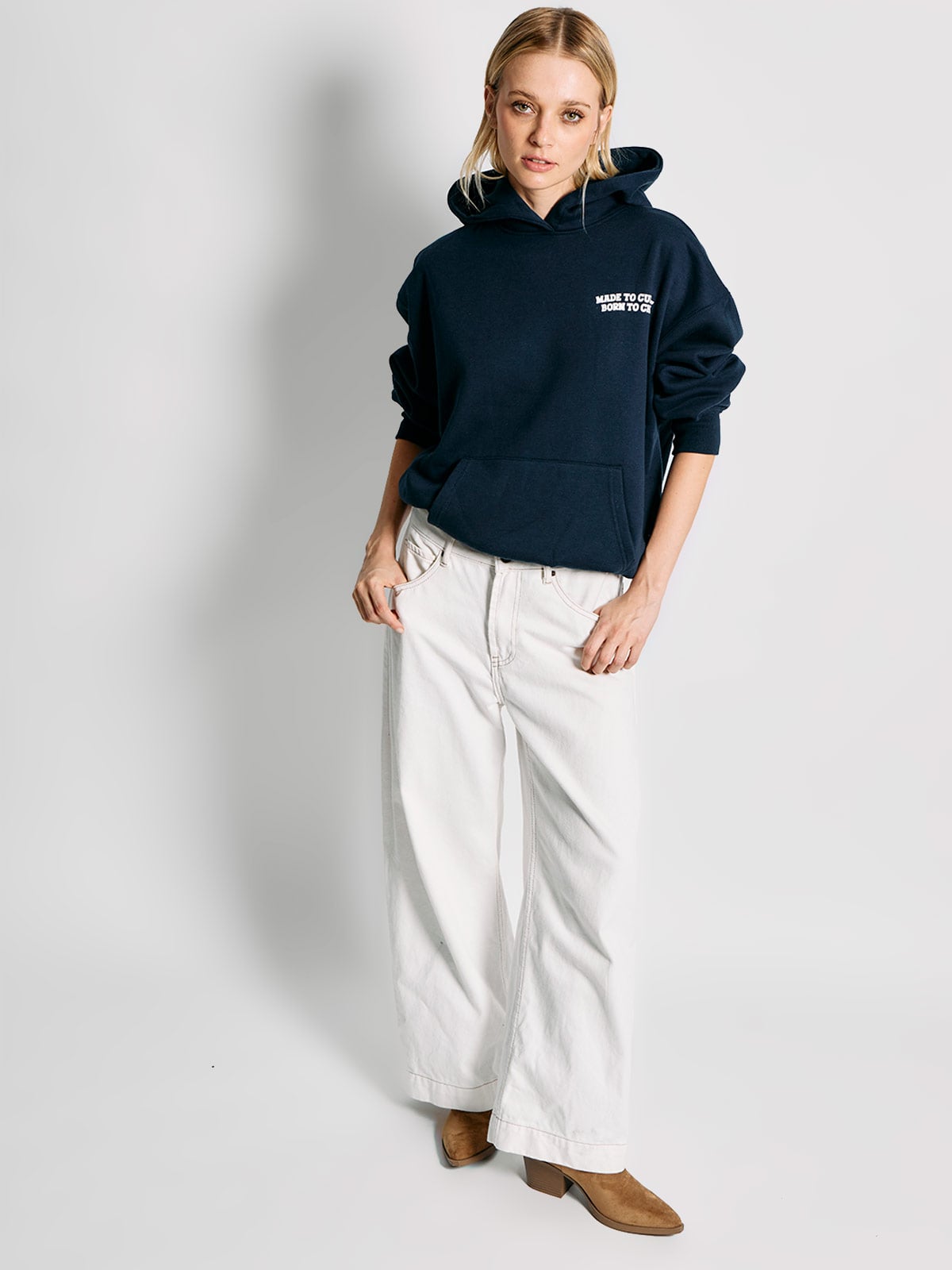 POLERÓN MUJER INDEX ALGODÓN MANGA LARGA OVERSIZE - 4