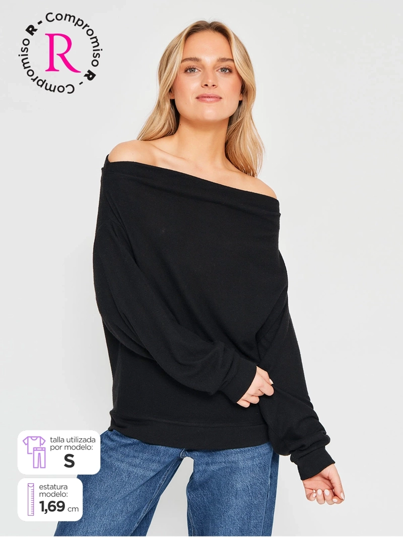POLERA MUJER INDEX MANGA LARGA - 1