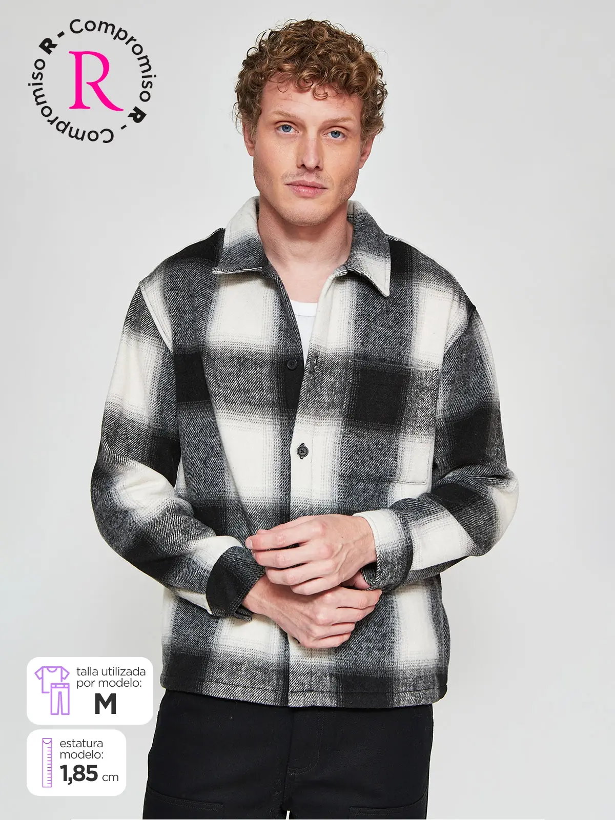 SOBRECAMISA HOMBRE INDEX MANGA LARGA - 1