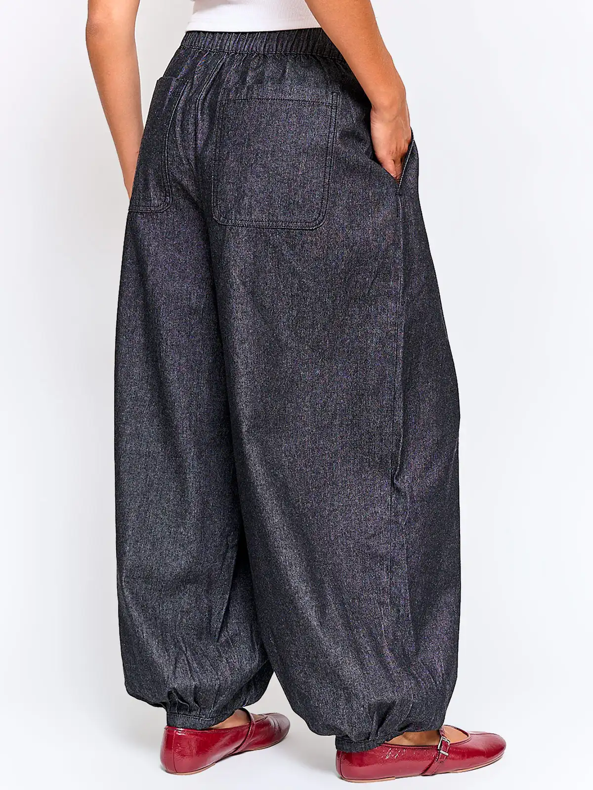 JEANS MUJER INDEX ALGODÓN GLOBO - 3