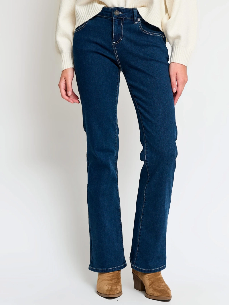 JEANS MUJER INDEX ALGODÓN APLICACIONES - 2