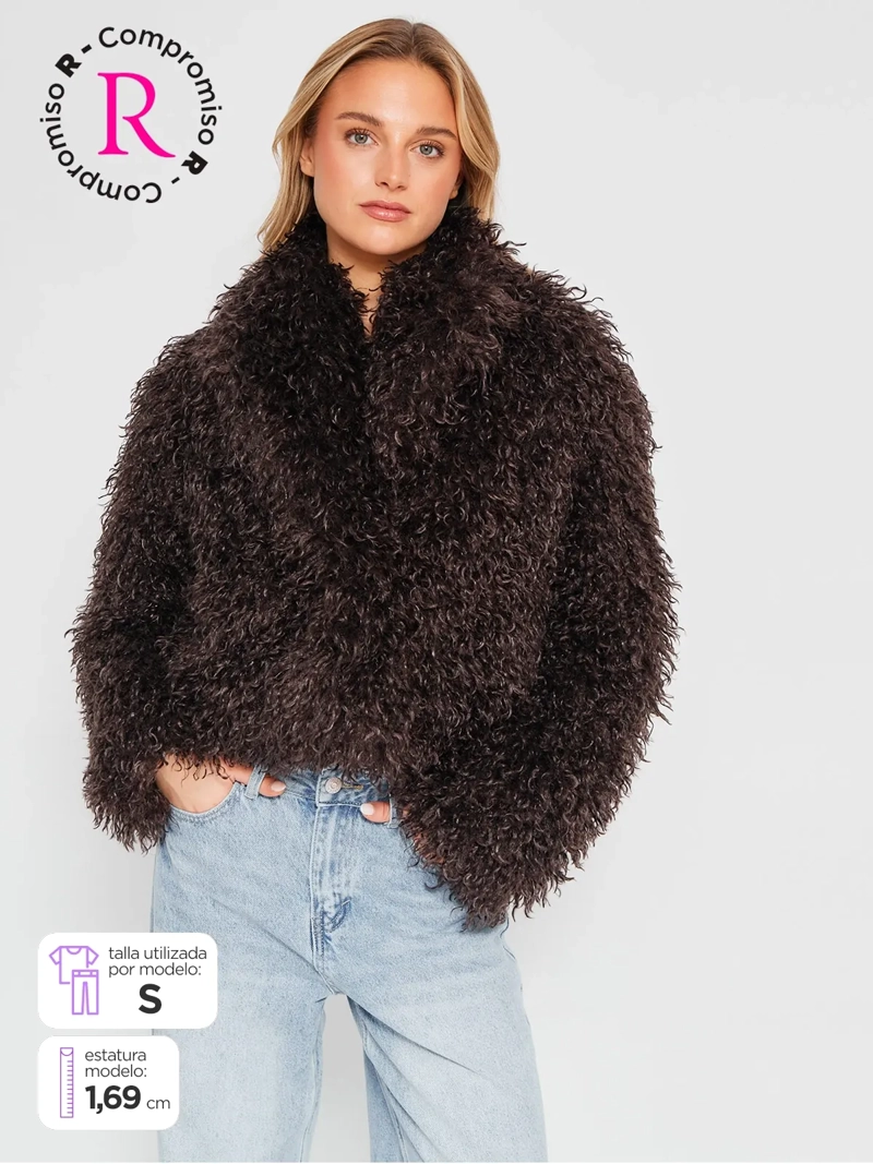 CHAQUETA MUJER INDEX CORTA PELOS - 1