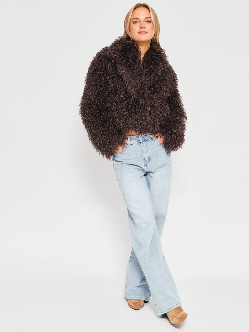 CHAQUETA MUJER INDEX CORTA PELOS - 4