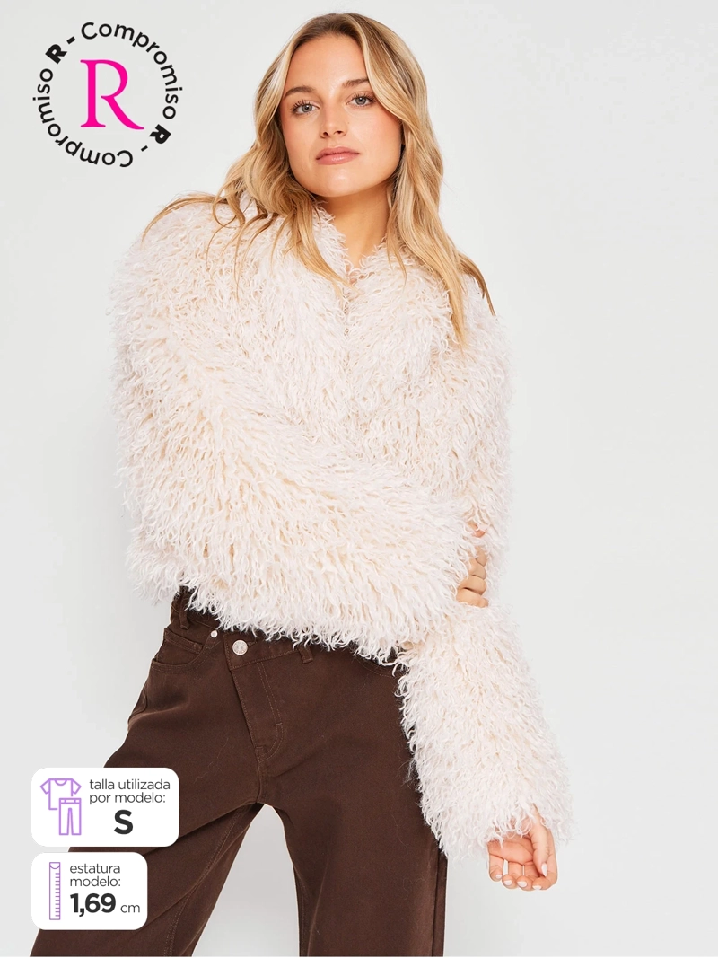 CHAQUETA MUJER INDEX CORTA PELOS - 2