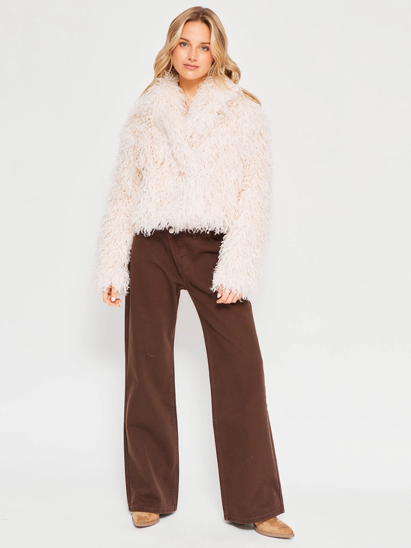 CHAQUETA MUJER INDEX CORTA PELOS - 5