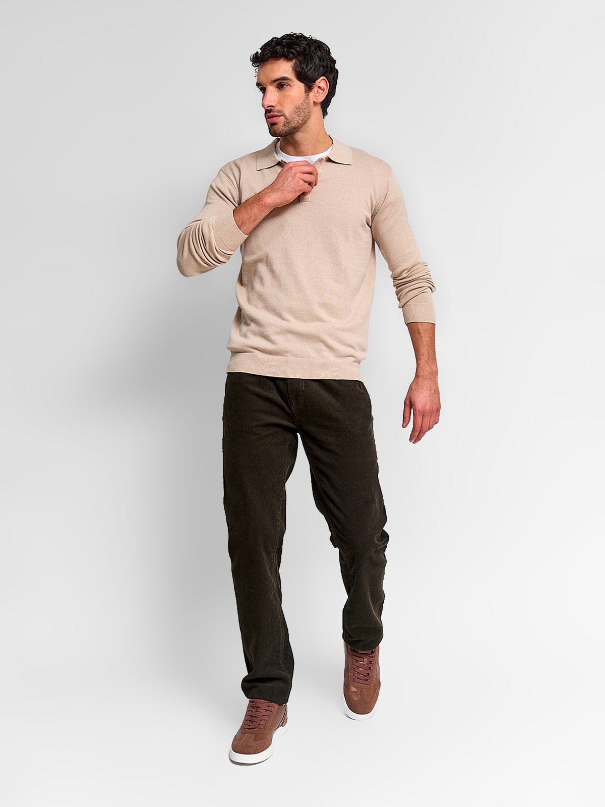 SWEATER HOMBRE KENNETH STEVENS ALGODÓN  - 4