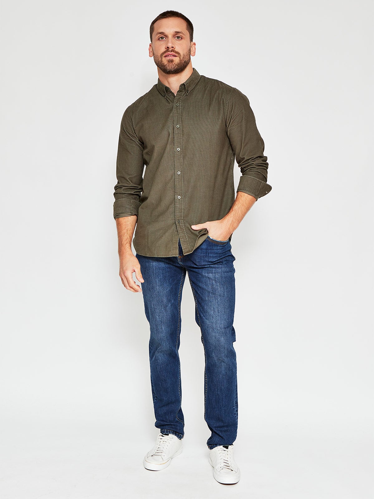 CAMISA HOMBRE MARQUIS MANGA LARGA COTELÉ - 4