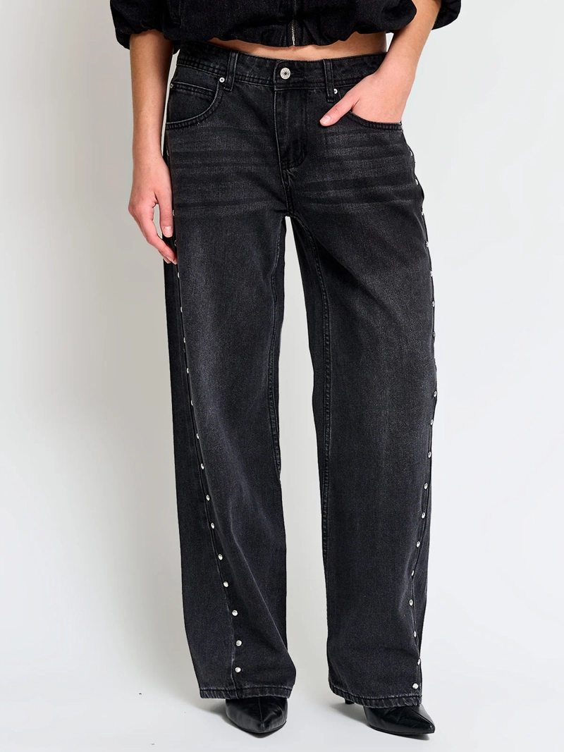 JEANS MUJER INDEX ALGODÓN ESTRELLAS - 2