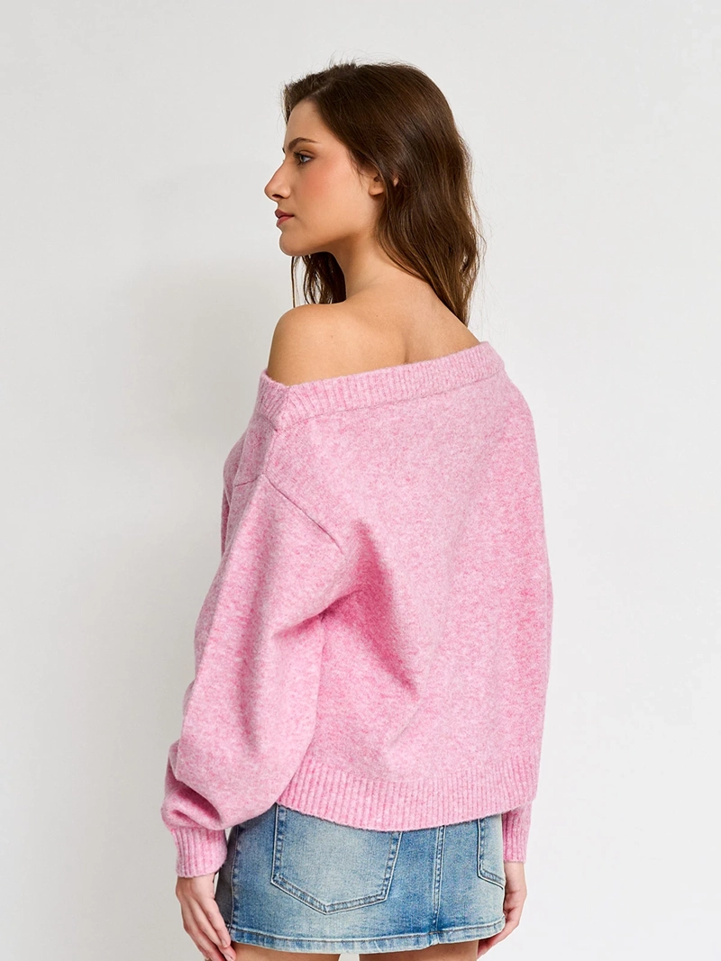 SWEATER MUJER INDEX MANGA LARGA - 2