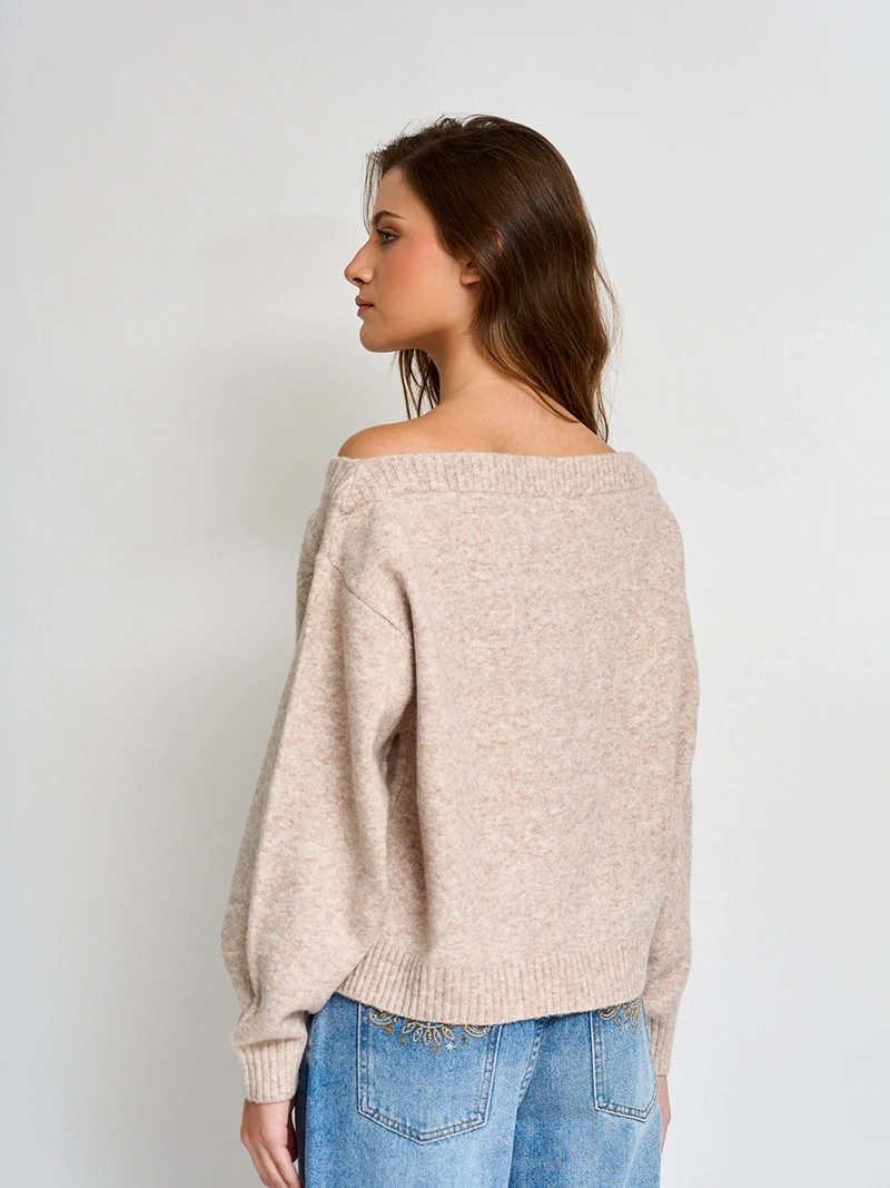 SWEATER MUJER INDEX MANGA LARGA - 2