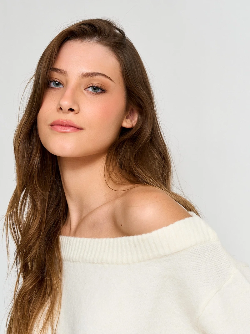 SWEATER MUJER INDEX MANGA LARGA - 3