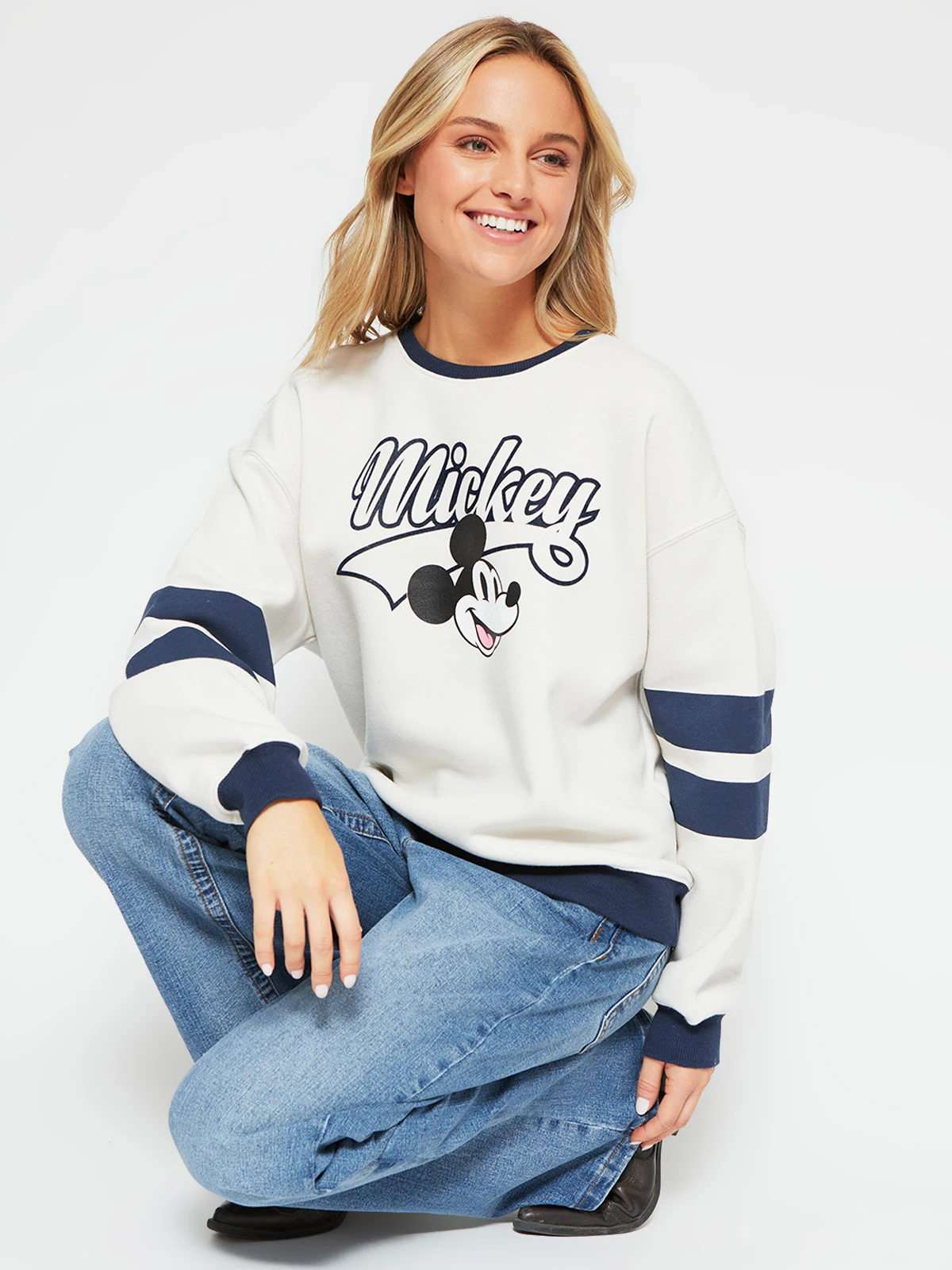POLERÓN MUJER INDEX ALGODÓN MANGA LARGA MICKEY - 4
