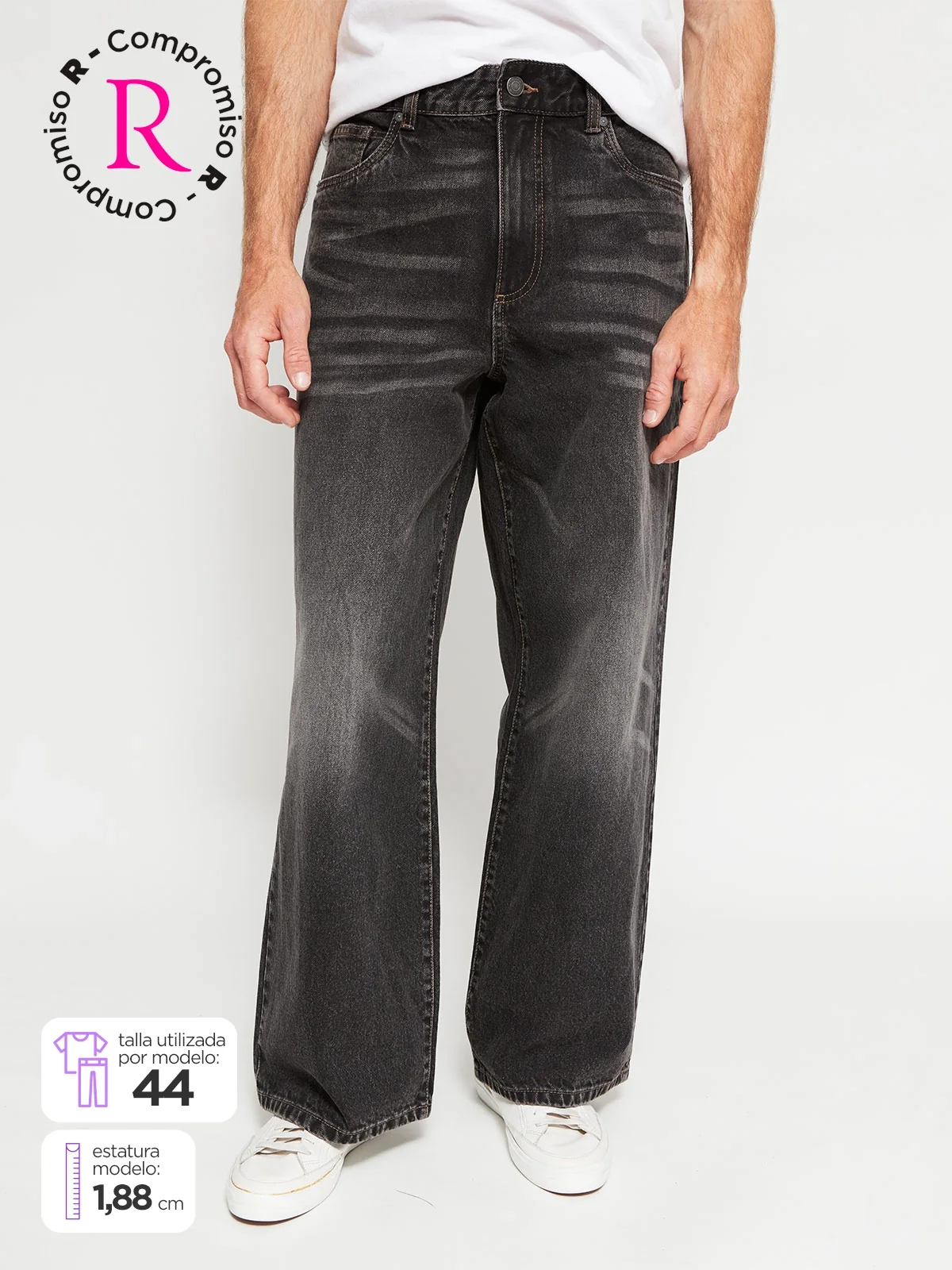 JEANS HOMBRE INDEX ALGODÓN WIDELEG