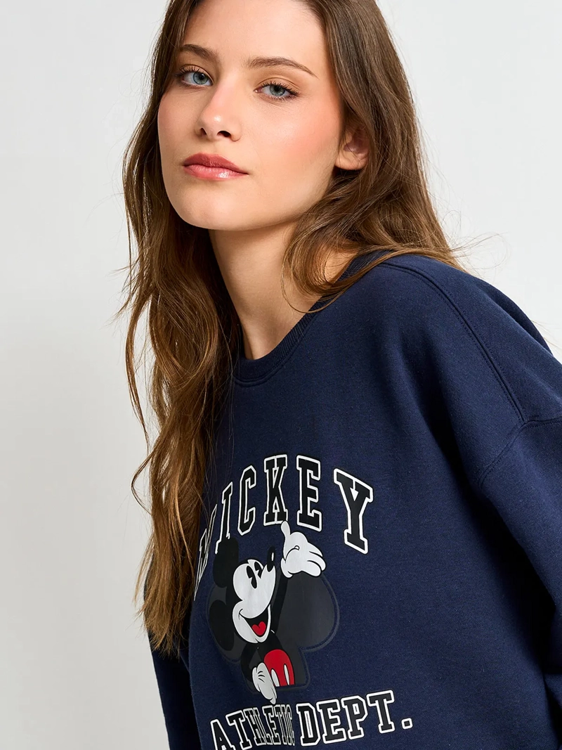 POLERÓN MUJER INDEX ALGODÓN MANGA LARGA MICKEY - 3