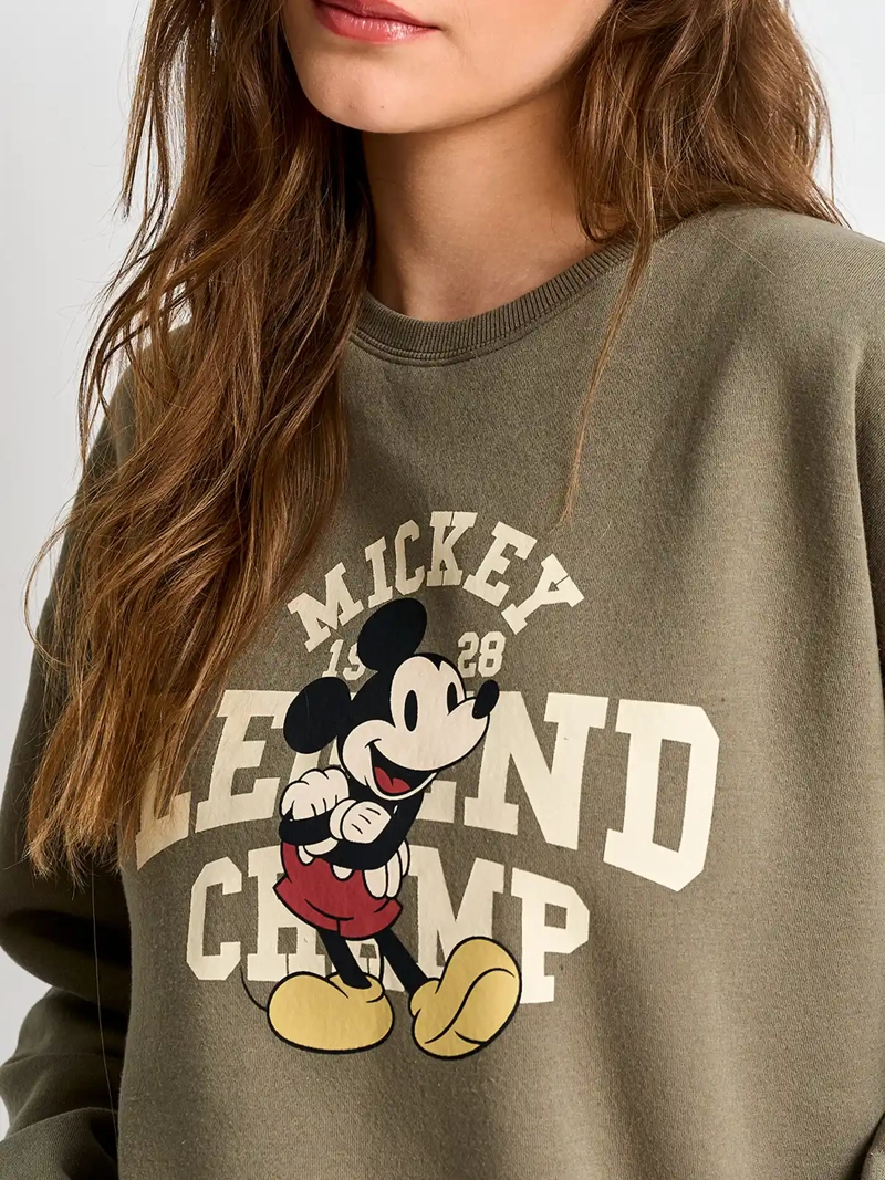 POLERÓN MUJER INDEX ALGODÓN MANGA LARGA MICKEY - 3