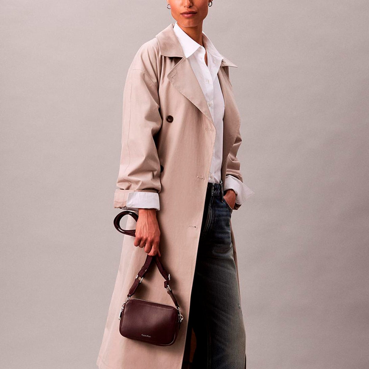 CARTERA CALVIN KLEIN 4F3165G601 CAFÉ - 2