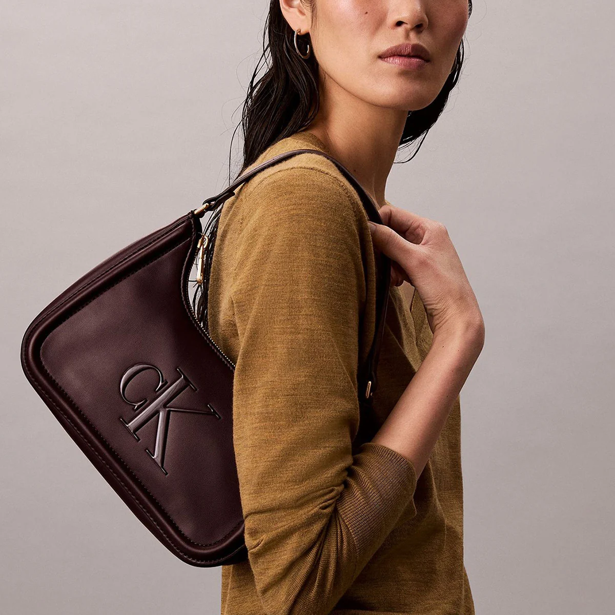 CARTERA CALVIN KLEIN 4F3230G601 CAFÉ  - 2
