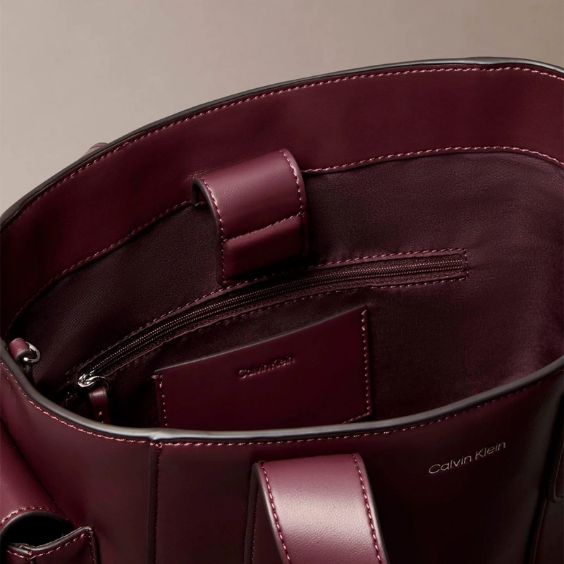 CARTERA CALVIN KLEIN 4F3290G601 CAFÉ - 4