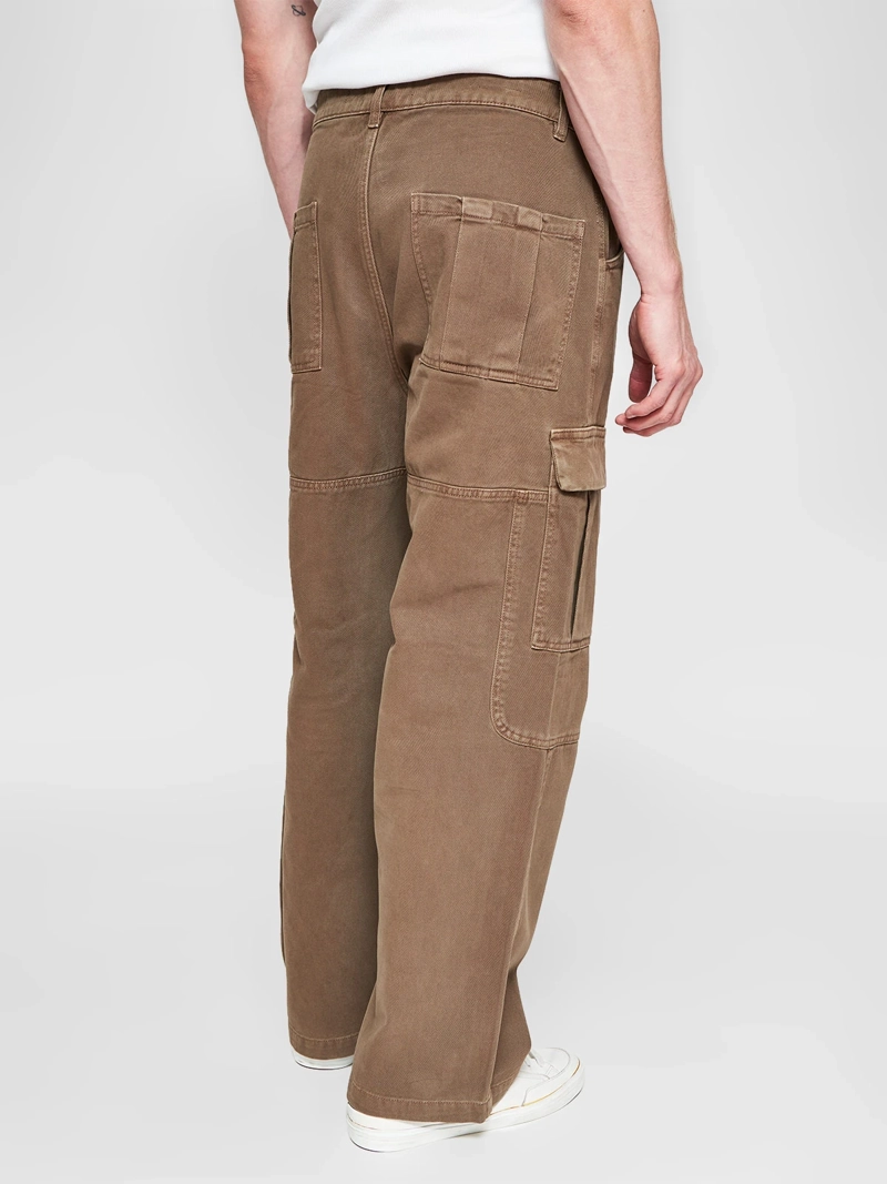 PANTALÓN HOMBRE INDEX ALGODÓN CARGO BAGGY - 3