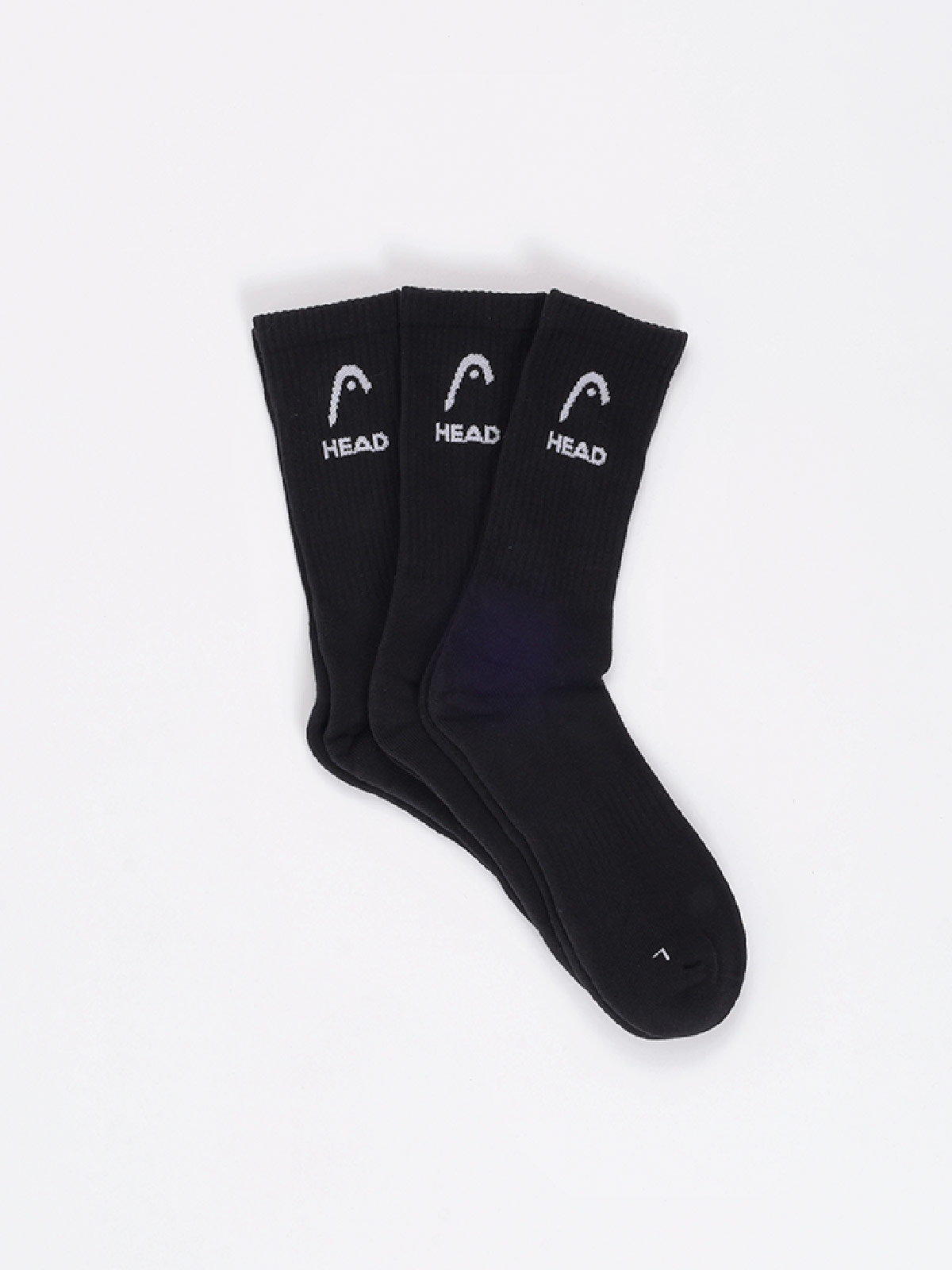 CALCETINES UNISEX HEAD PACK X3 NEGRO - 3