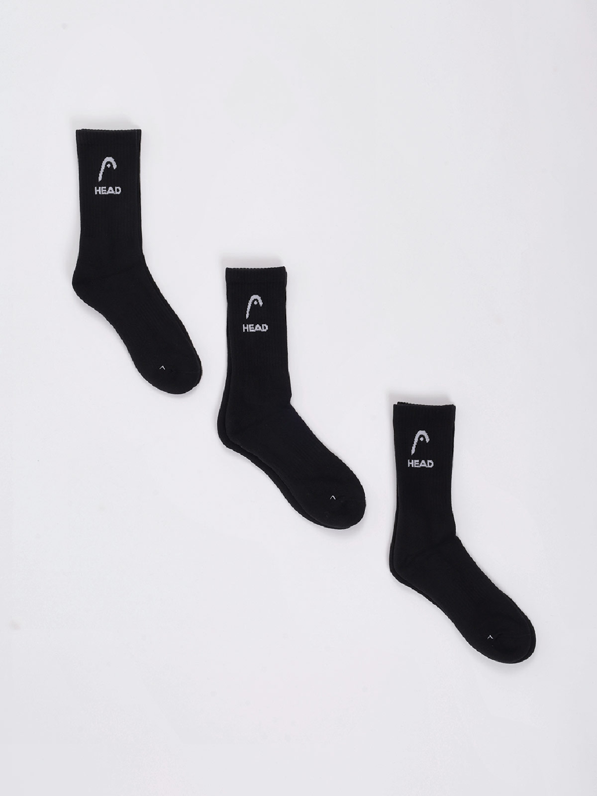 CALCETINES UNISEX HEAD PACK X3 NEGRO - 1