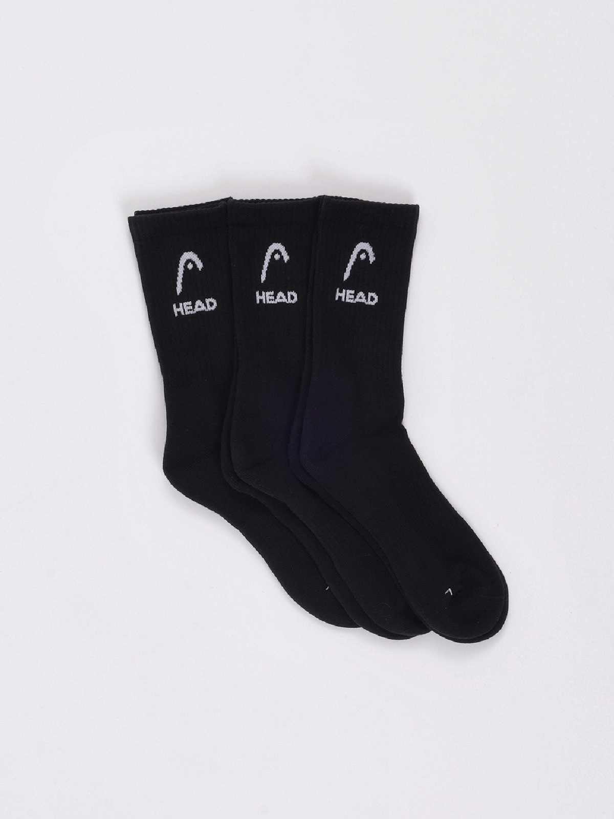 CALCETINES UNISEX HEAD PACK X3 NEGRO - 3