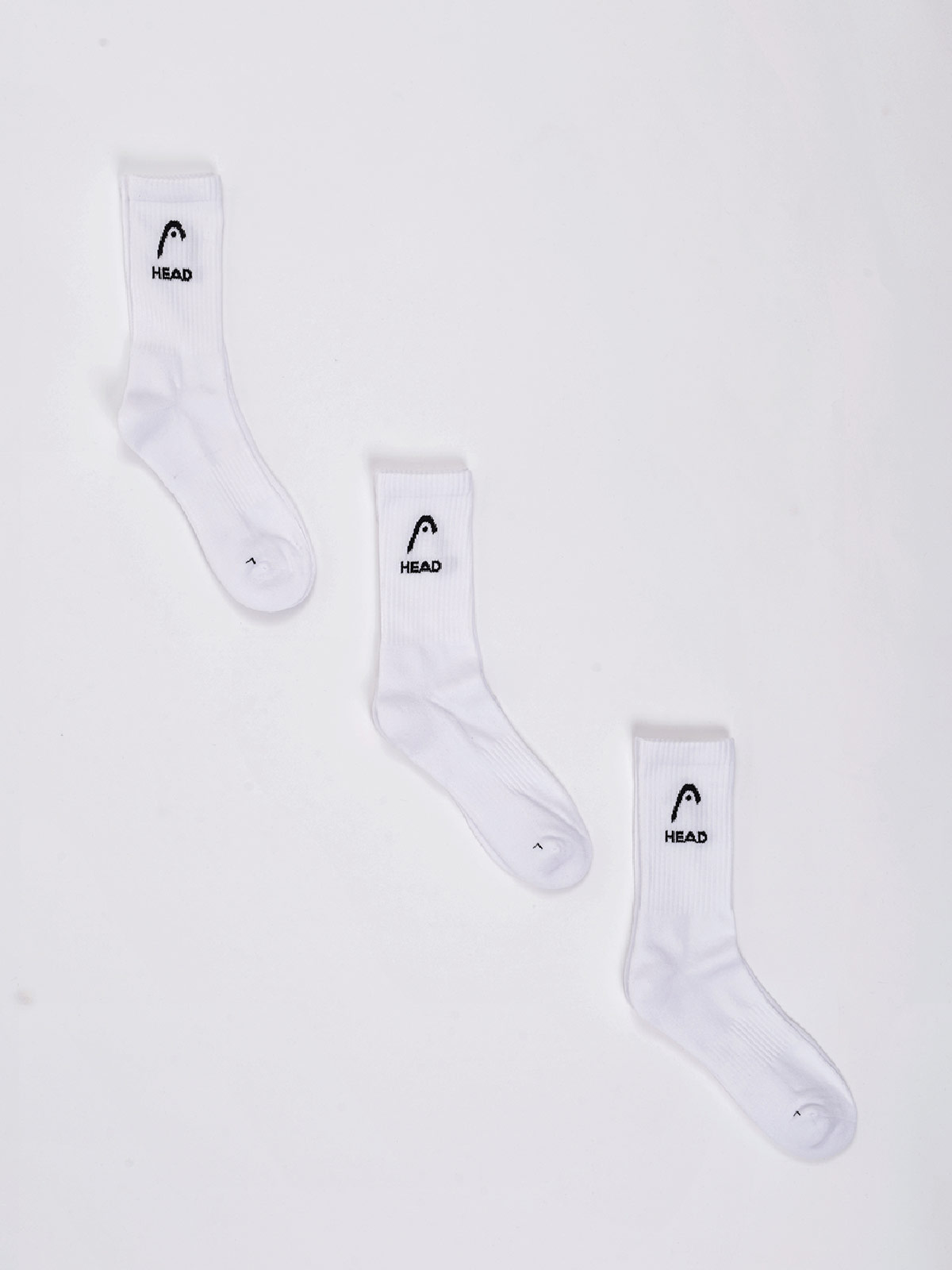 CALCETINES UNISEX HEAD PACK X3 BLANCO - 1