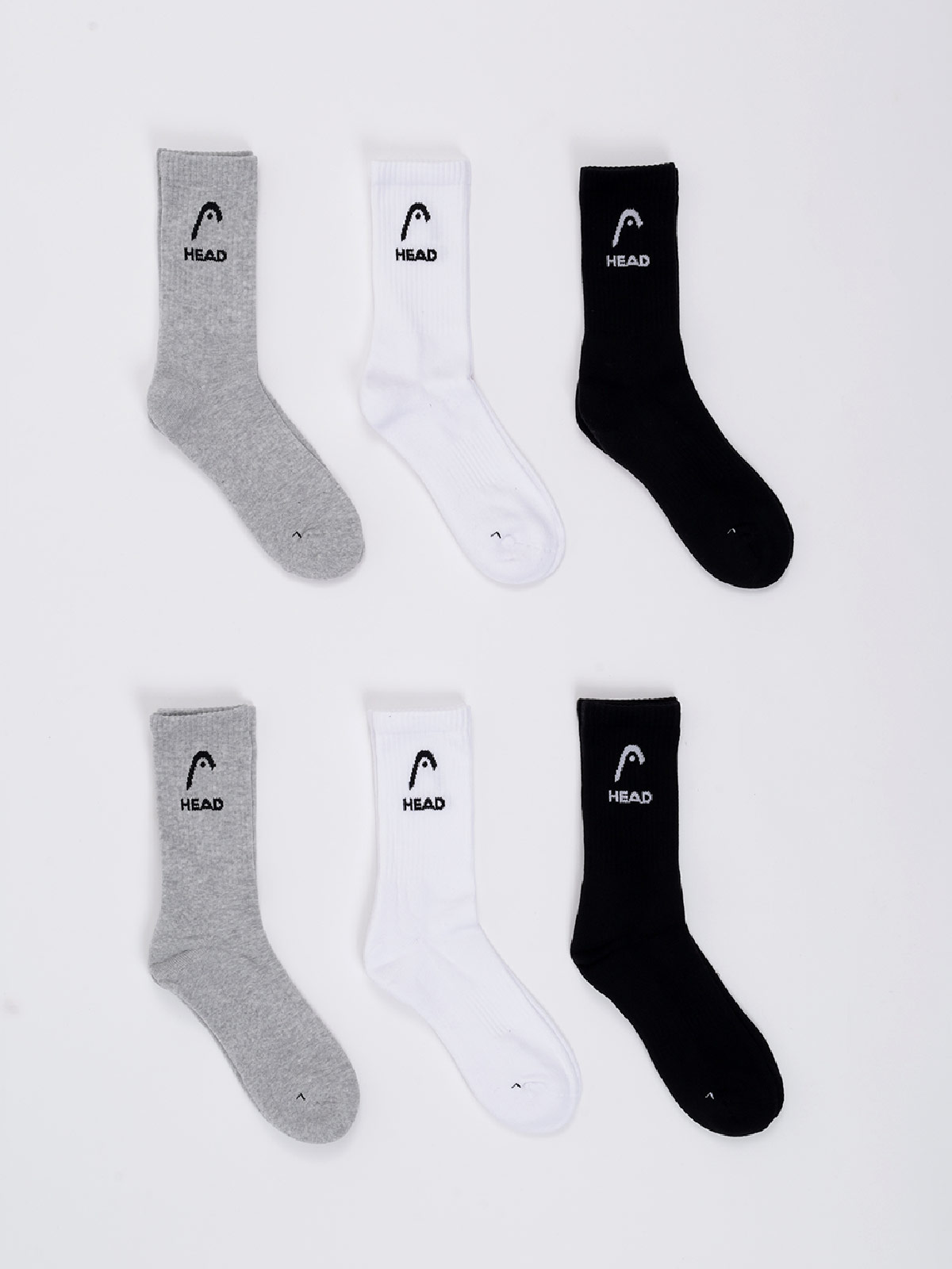 CALCETINES UNISEX HEAD PACK X6 MULTICOLOR - 1