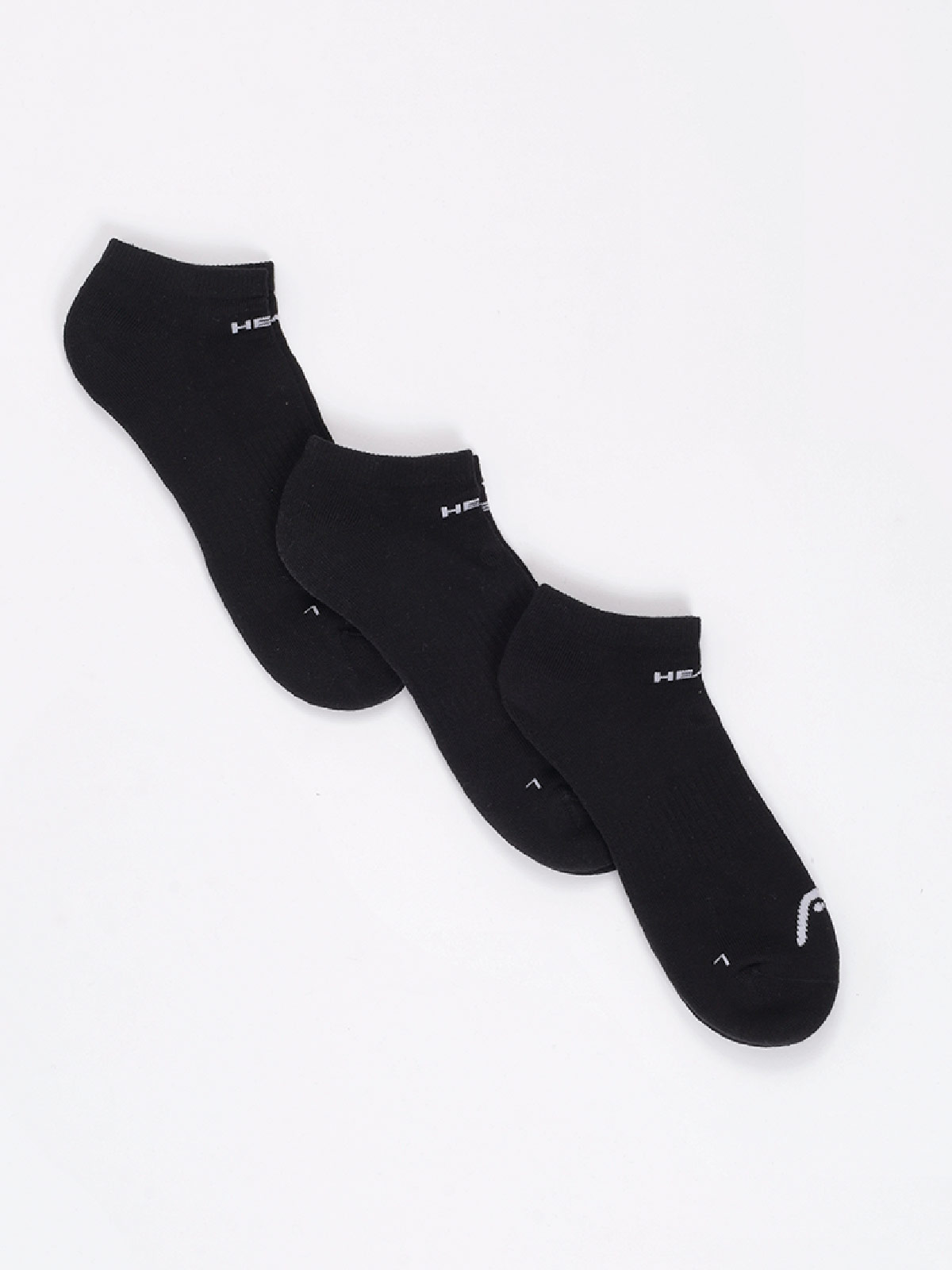 CALCETÍN UNISEX HEAD PACK X6 INVISIBLE NEGRO - 2