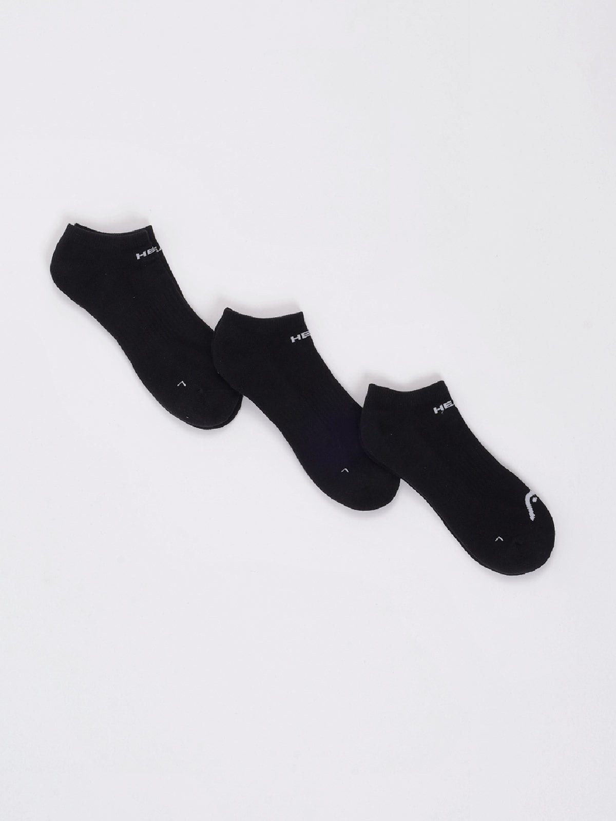 CALCETÍN UNISEX HEAD PACK X6 INVISIBLE NEGRO - 2